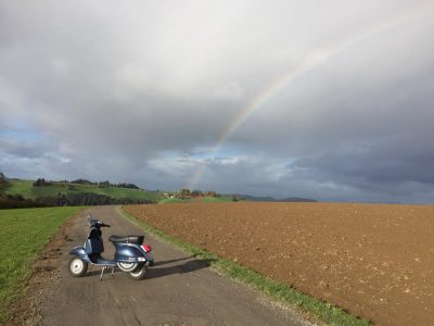 Stefans Vespa Usfahrt - 2019 @ Landi Schötz Schürmatt 3