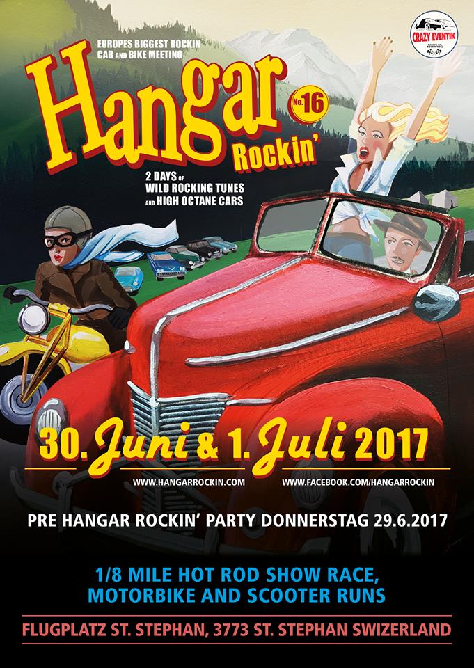 Hangar Rockin' 16 2017 Flyer