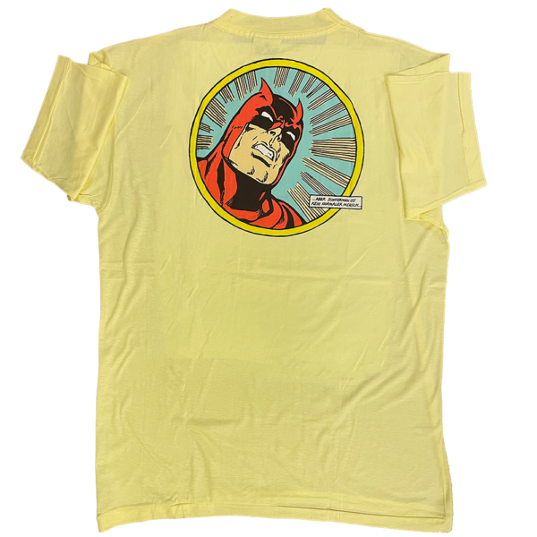 T-Shirt Scoot Man gelb