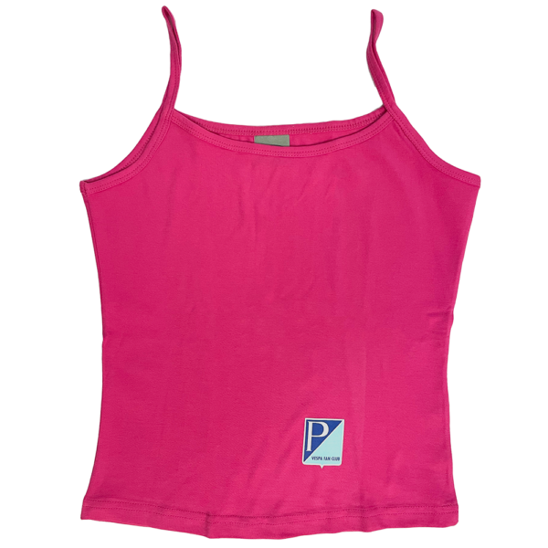 Träger-Shirt pink Piaggio Logo